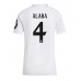 Real Madrid David Alaba #4 Hjemmedrakt Dame 2024-25 Korte ermer